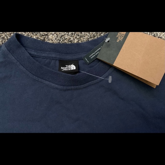 NWT Women's North Face Blue Woodside Hemp Dress - Picture 3 of 4